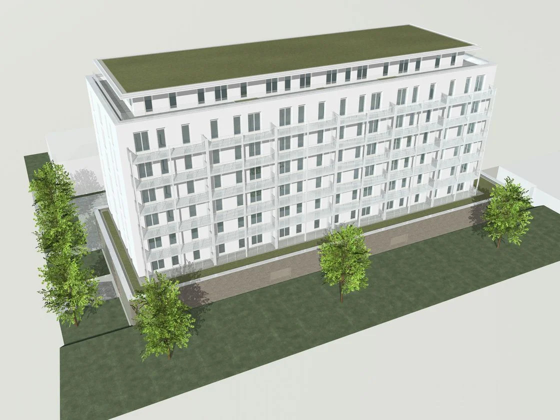 Neubauprojekt Erfurt - Visualisierung